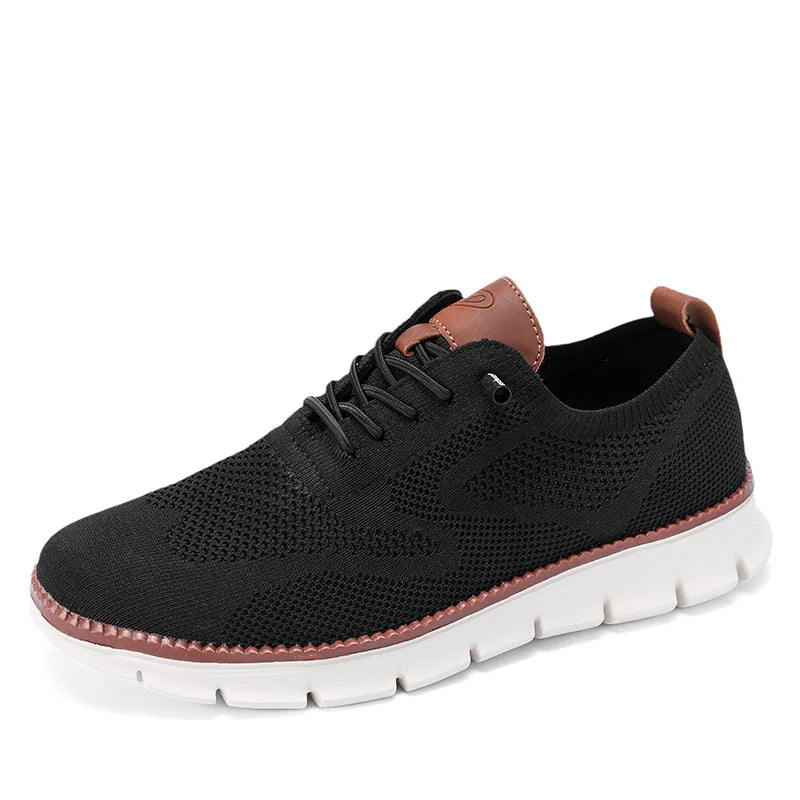Men Casual Shoes Breeze Stylish Oxfords Fashion Formal Business Urban Breathable Shoes for Male Non Slip Dress Sneakers for Man