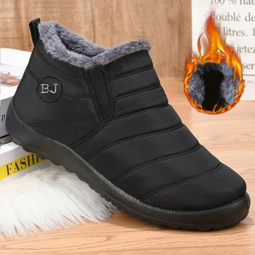Warm Men's Boots Snow Platform Sneakers Winter Men Shoes Outdoor Man Sneakers Unisex Ankle Boots Waterproof Work Shoes Footwear